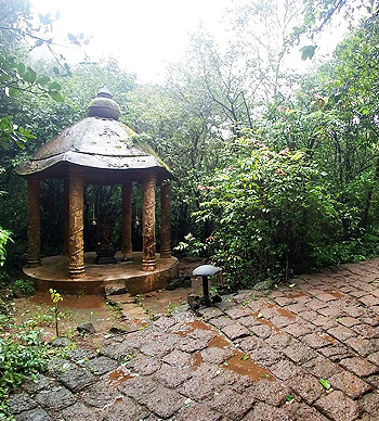 Temple at Wildernest Nature Resort Goa